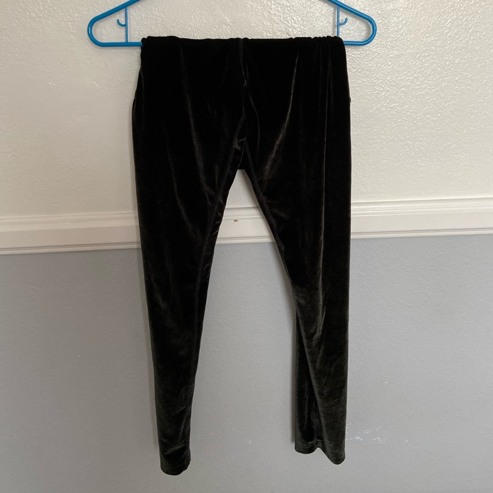 Velvet leggings